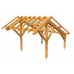 2 Pentes inégales Sapin 5.50M x 3.18M