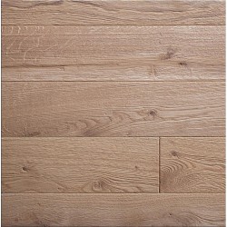 Parquet Chêne massif Huilé aspect bois brut brossé