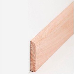 Plinthe hêtre massif brut à peindre