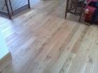 Parquet ch�ne choix rustique avec chanfreins (huile environement bois brut)