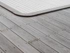 Lames de terrasse en ch�ne "thermo" gris